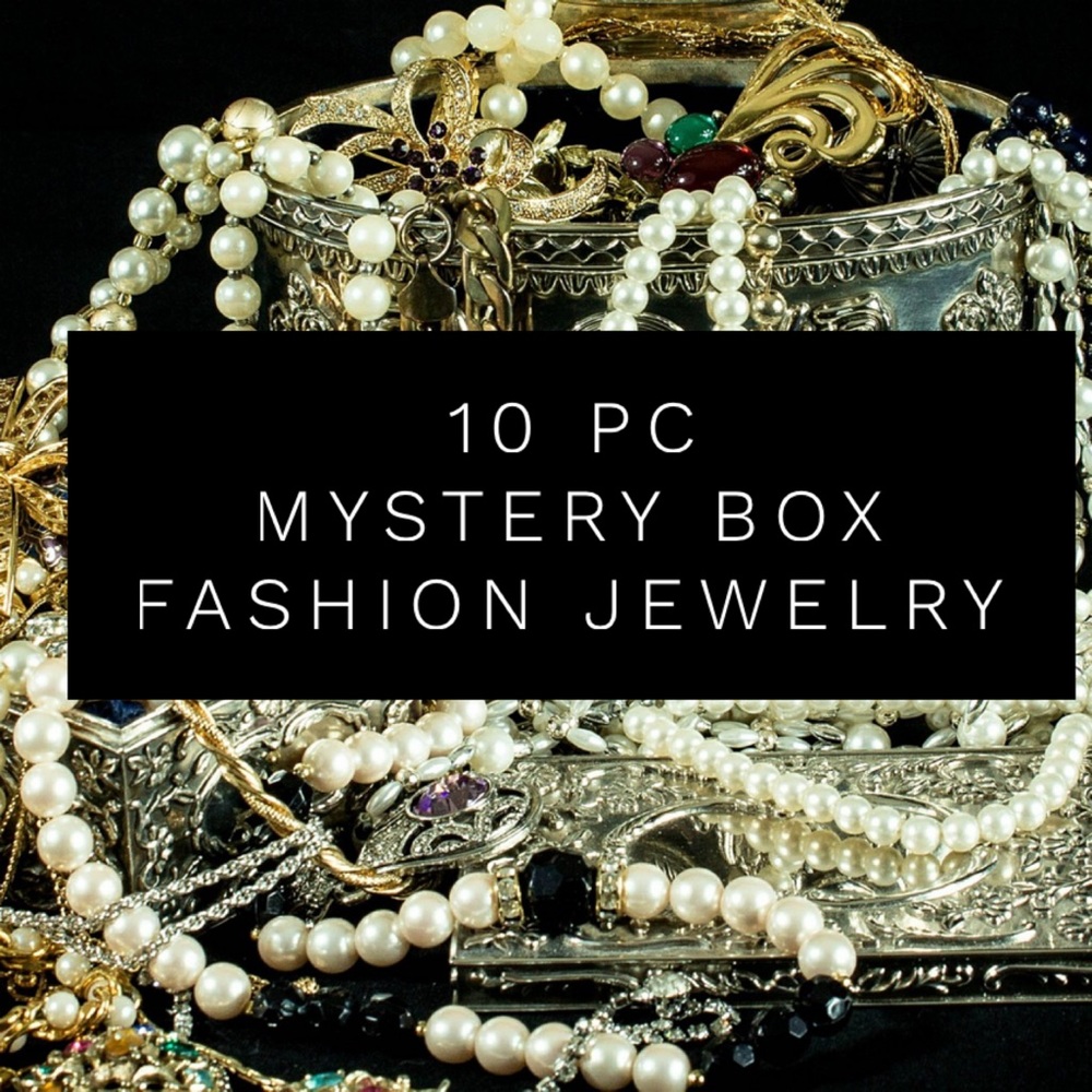 10 Pc. NWT Mystery Jewelry Reseller Wholesale Box